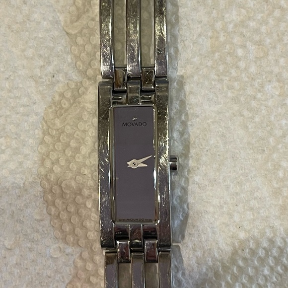 Rare Unique Movado , beautiful mirrored face - Picture 2 of 6